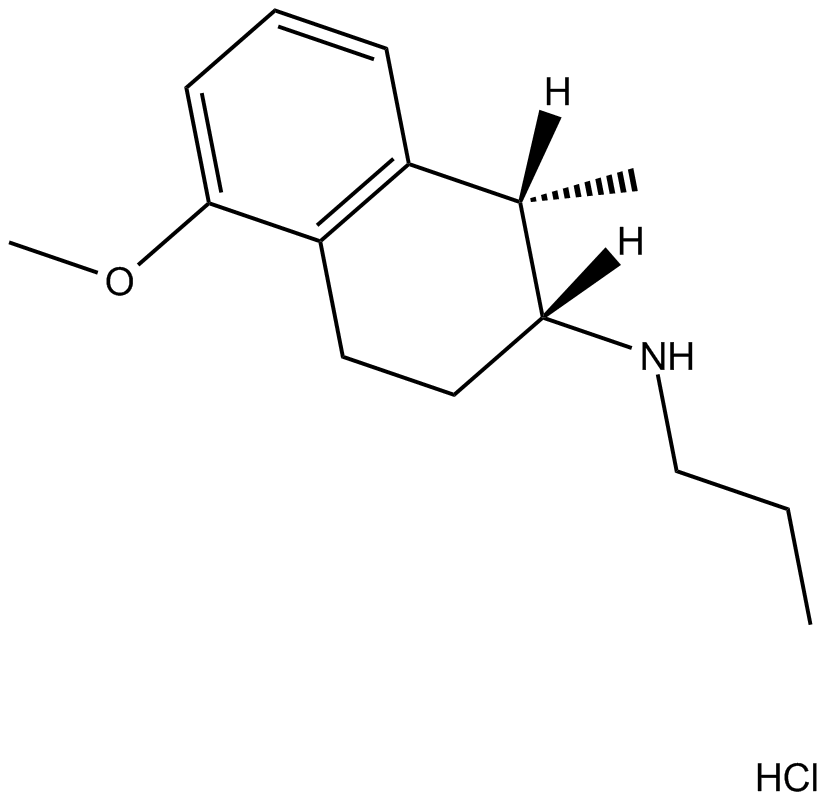(+)-AJ 76 hydrochloride 化学構造