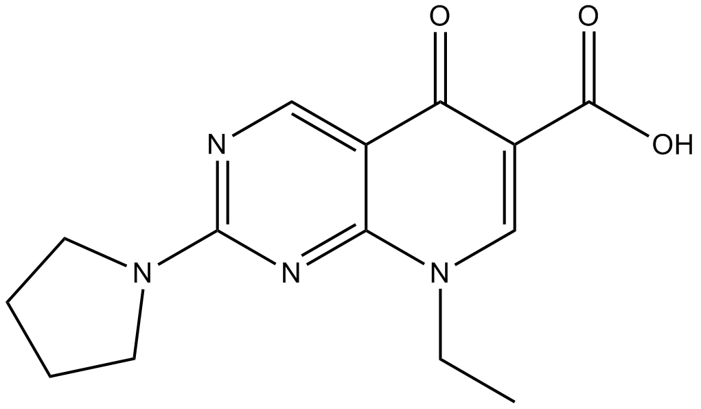 Piromidic Acid Chemische Struktur