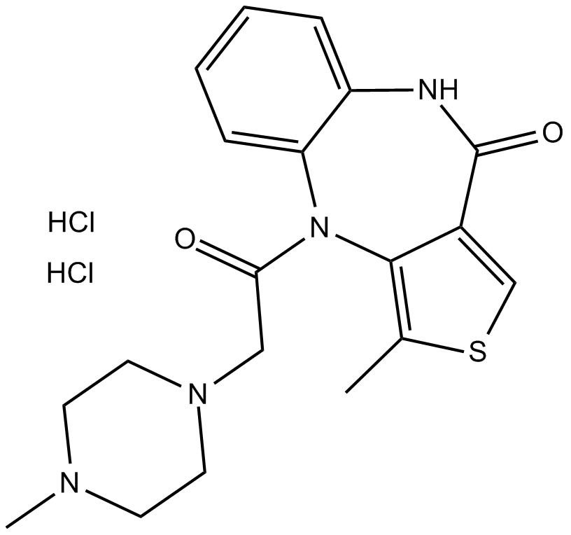 Telenzepine dihydrochloride Chemische Struktur