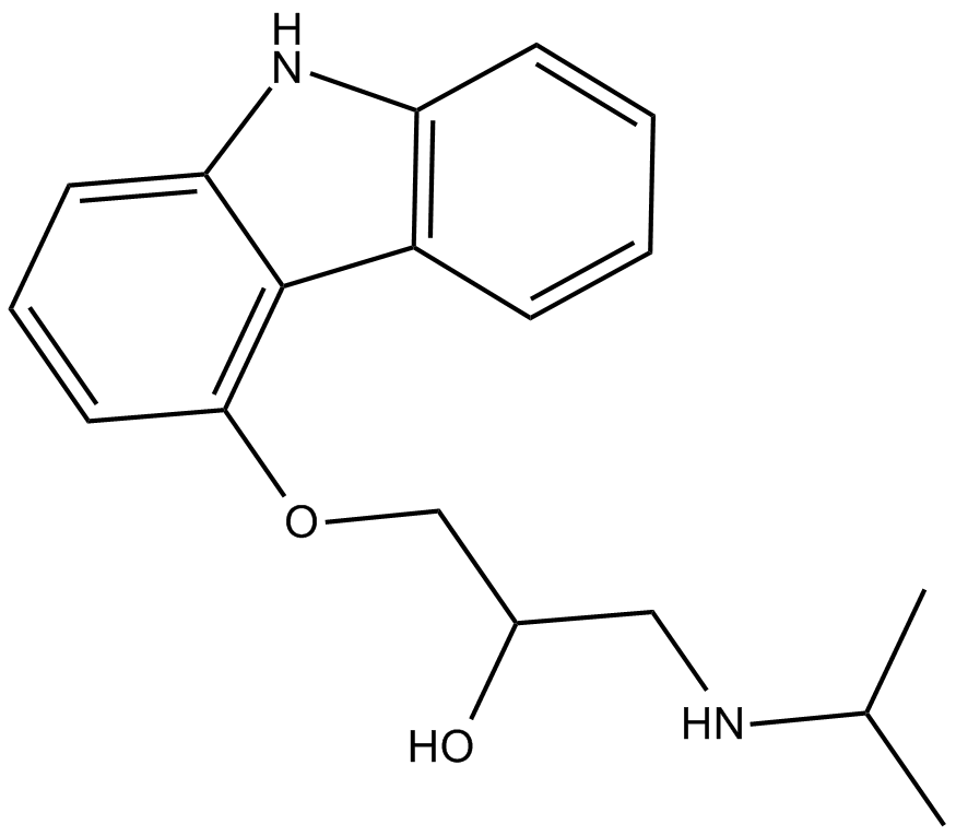 Carazolol  Chemical Structure