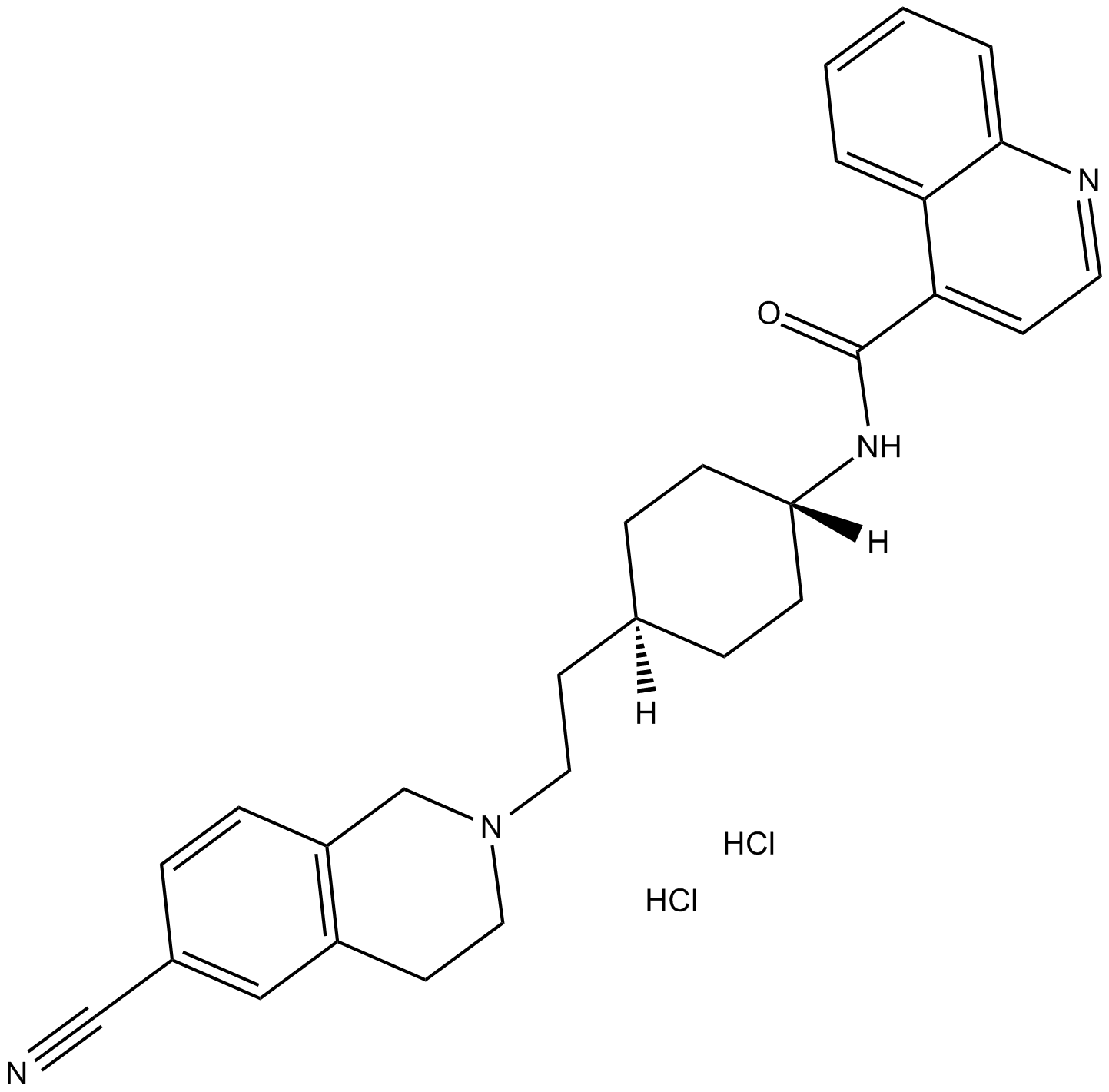 SB 277011A dihydrochloride 化学構造