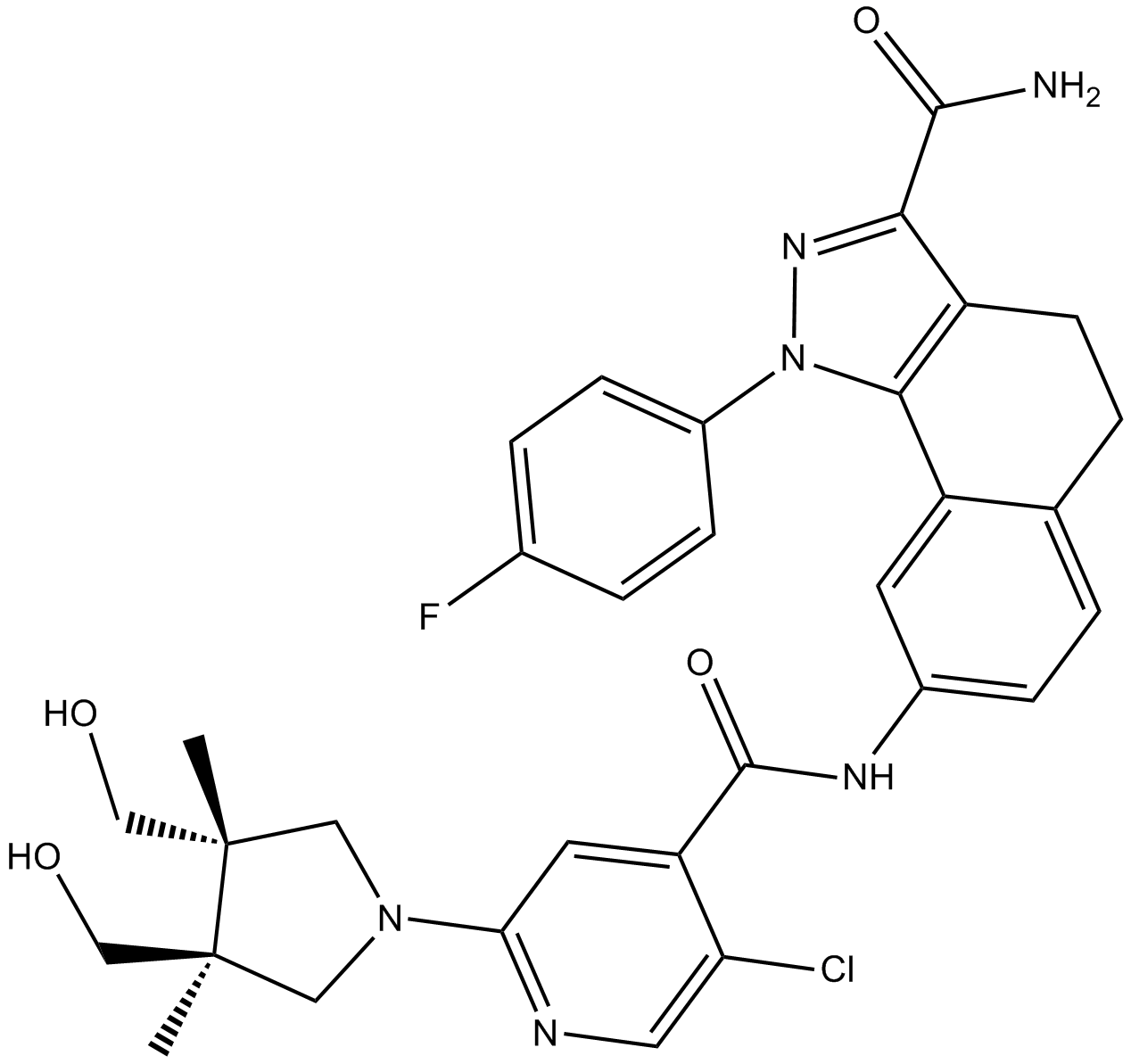 PF 184  Chemical Structure