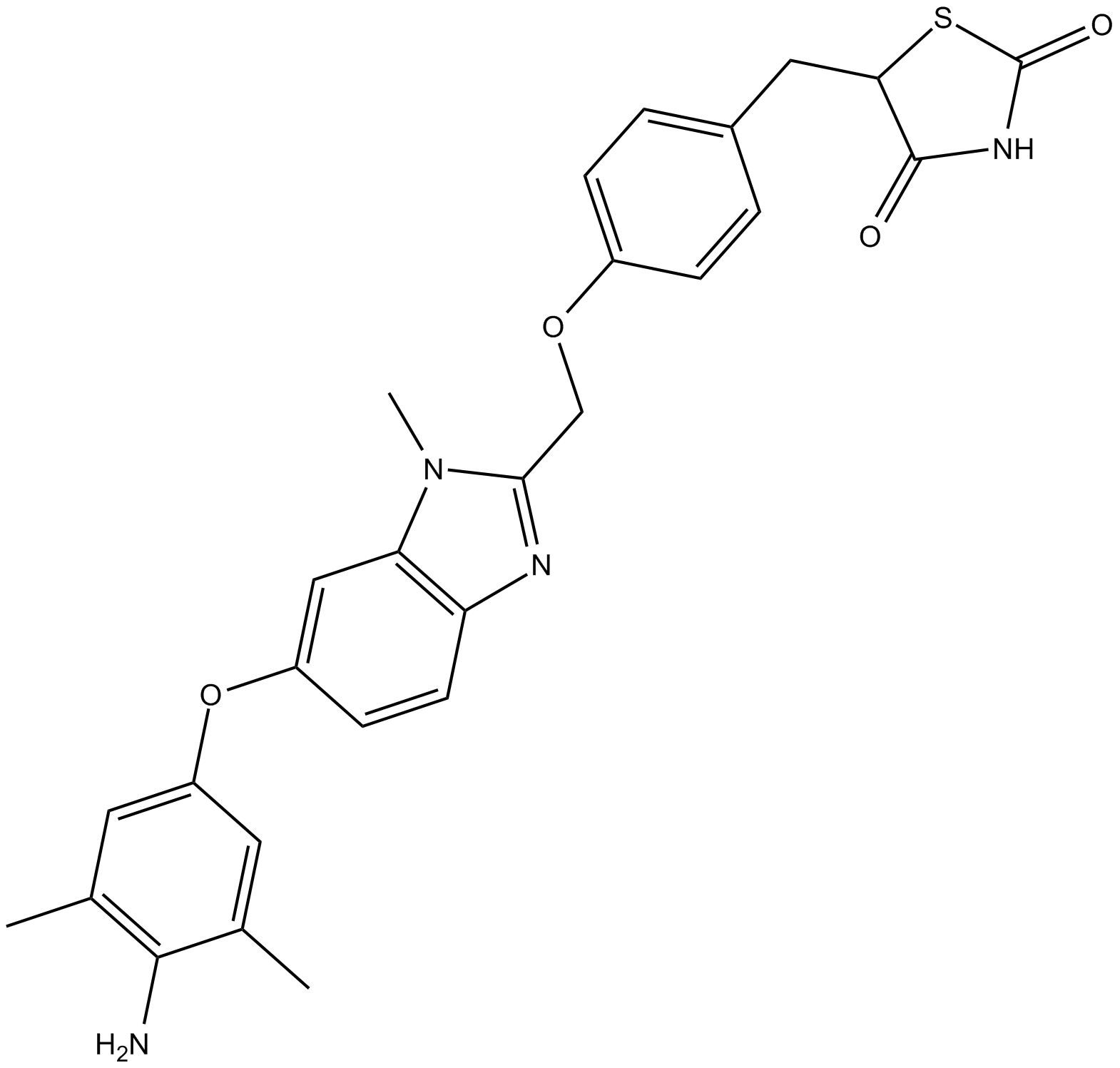 Inolitazone  Chemical Structure