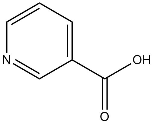 Nicotinic Acid Chemische Struktur