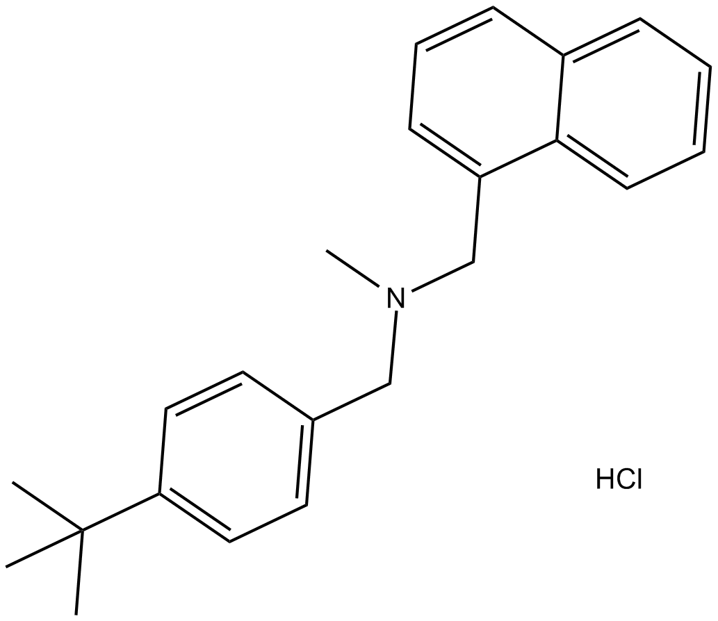 Butenafine HCl  Chemical Structure