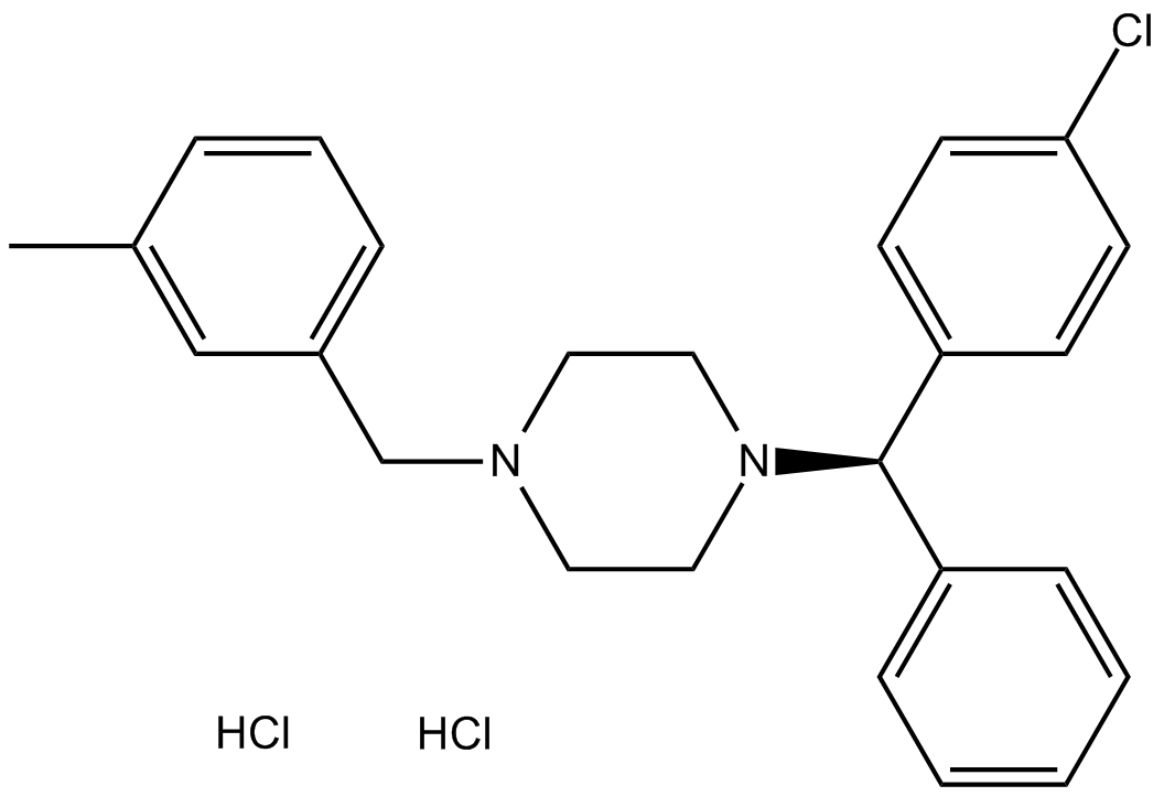 Meclizine 2HCl التركيب الكيميائي