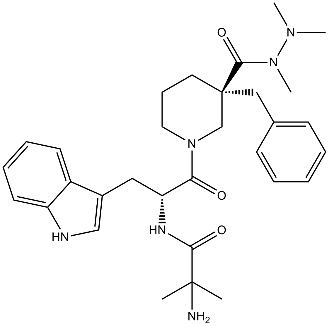 Anamorelin  Chemical Structure