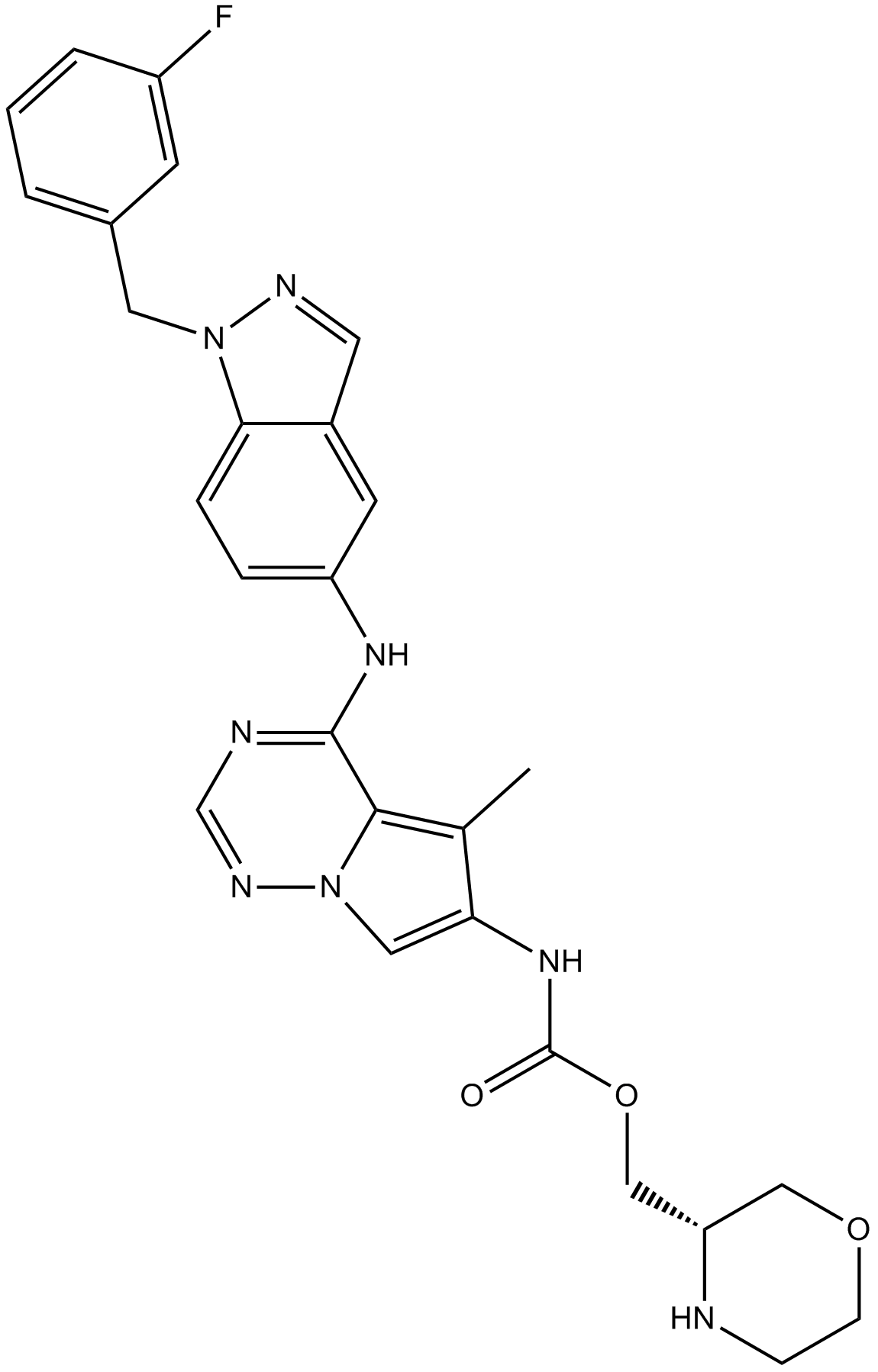 AC480 (BMS-599626)  Chemical Structure