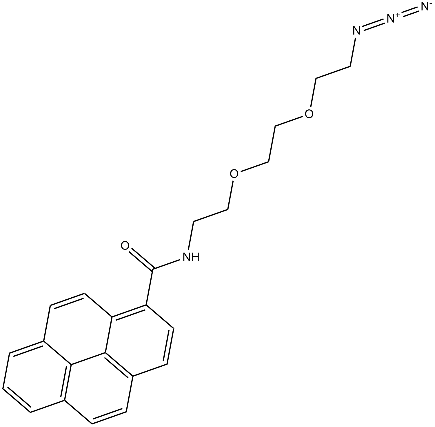 Pyrene azide 1 化学構造