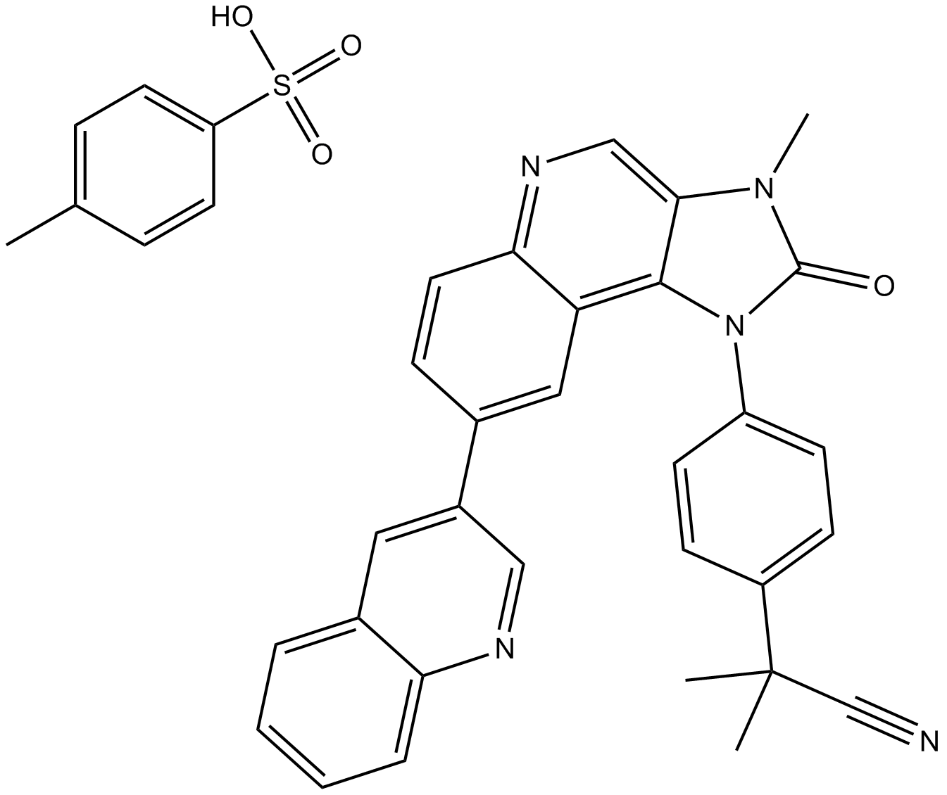 BEZ235 Tosylate  Chemical Structure