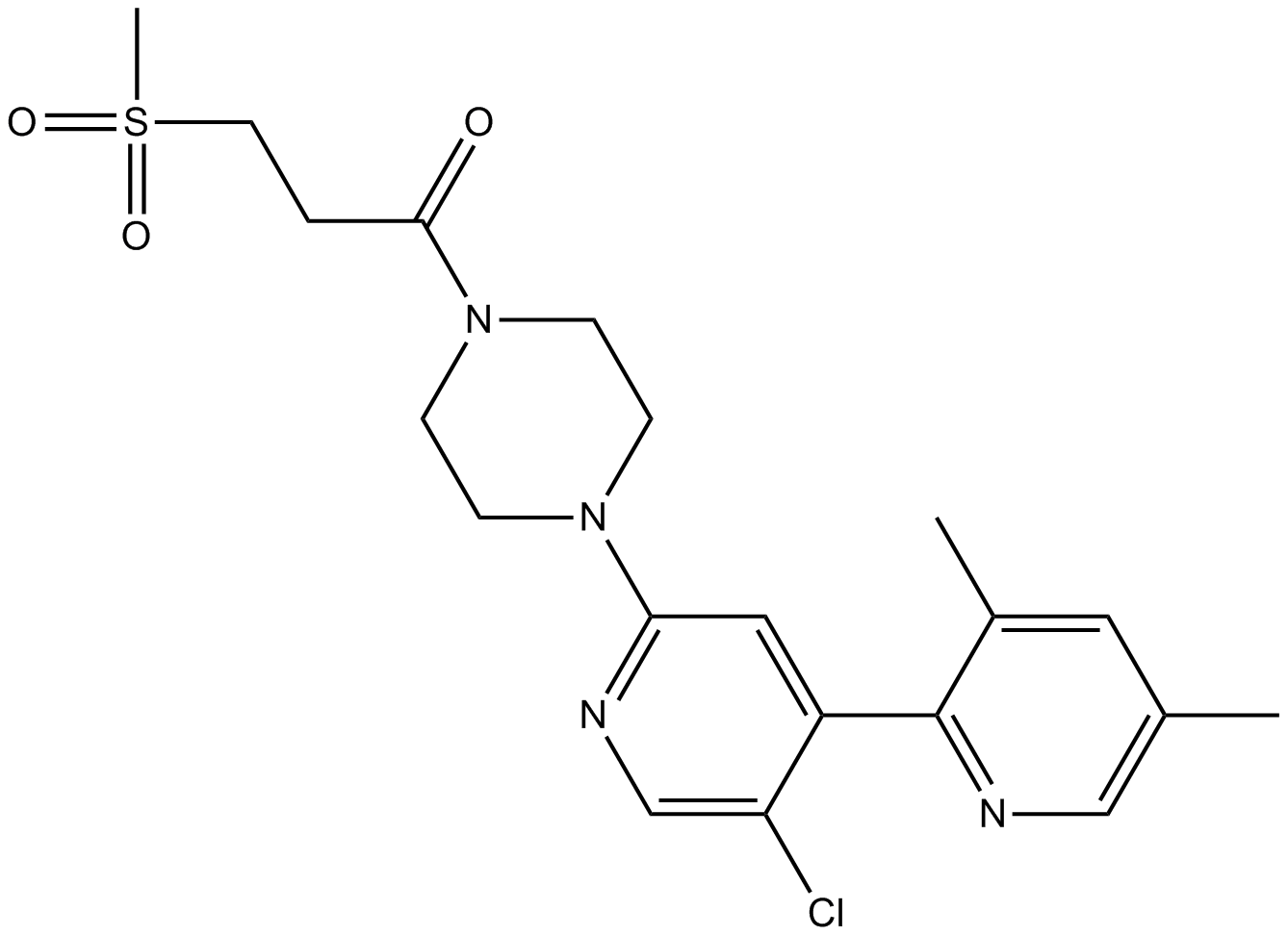 PF-5274857 التركيب الكيميائي