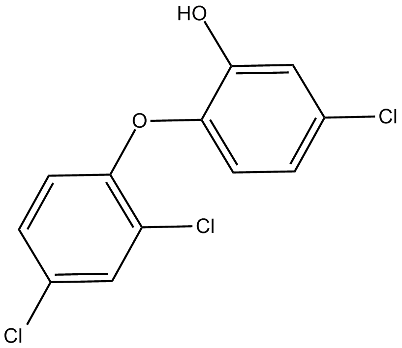 Triclosan Chemische Struktur