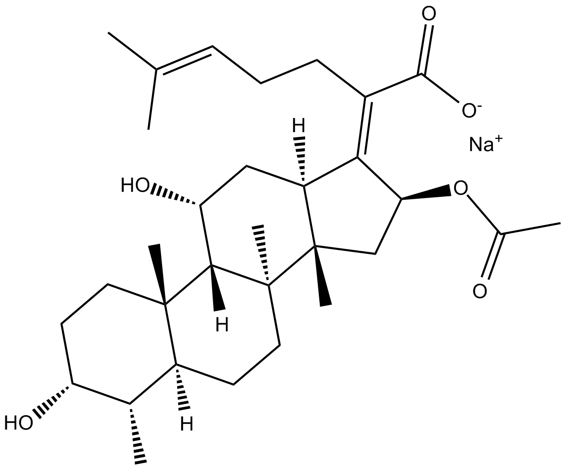 Fusidic Acid (sodium salt) Chemische Struktur