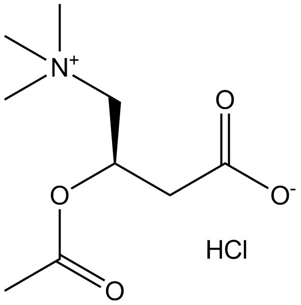 L-Acetylcarnitine (hydrochloride)  Chemical Structure