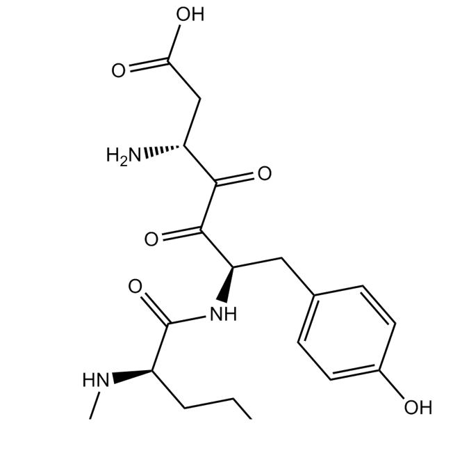 CCK Octapeptide, non-sulfated  Chemical Structure