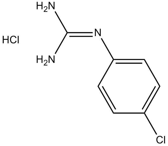 4-Chlorophenylguanidine hydrochloride  Chemical Structure
