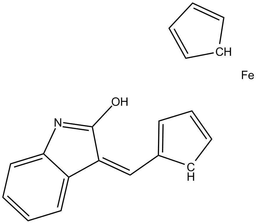 (Z)-FeCP-oxindole  Chemical Structure