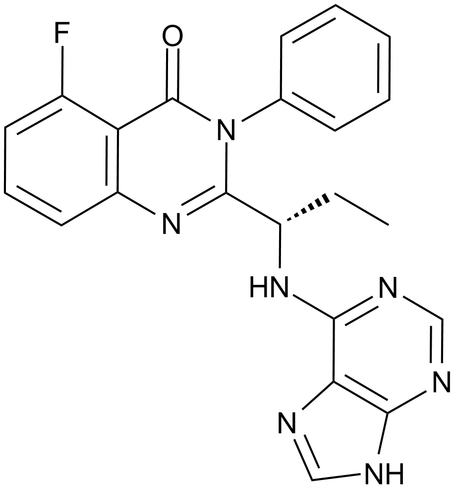 CAL-101 (Idelalisib, GS-1101)  Chemical Structure