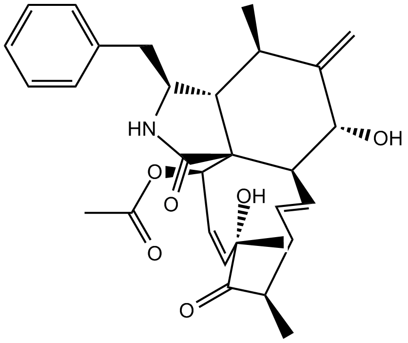 Cytochalasin D التركيب الكيميائي