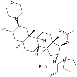 Rocuronium Bromide  Chemical Structure