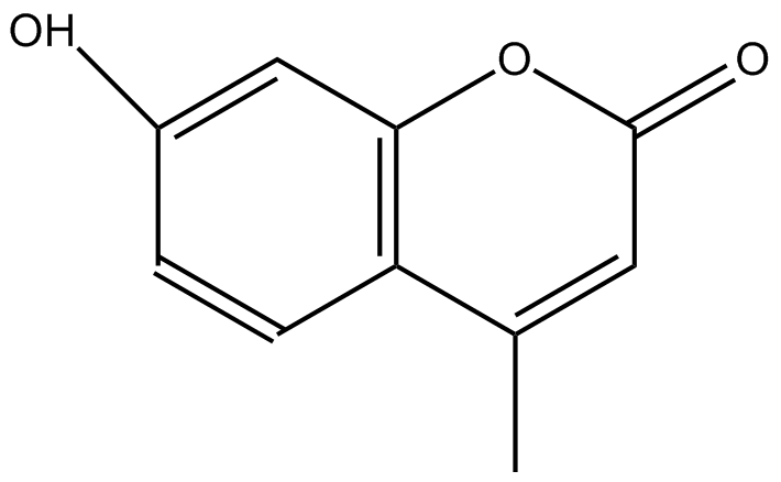 4-Methylumbelliferone (4-MU) التركيب الكيميائي