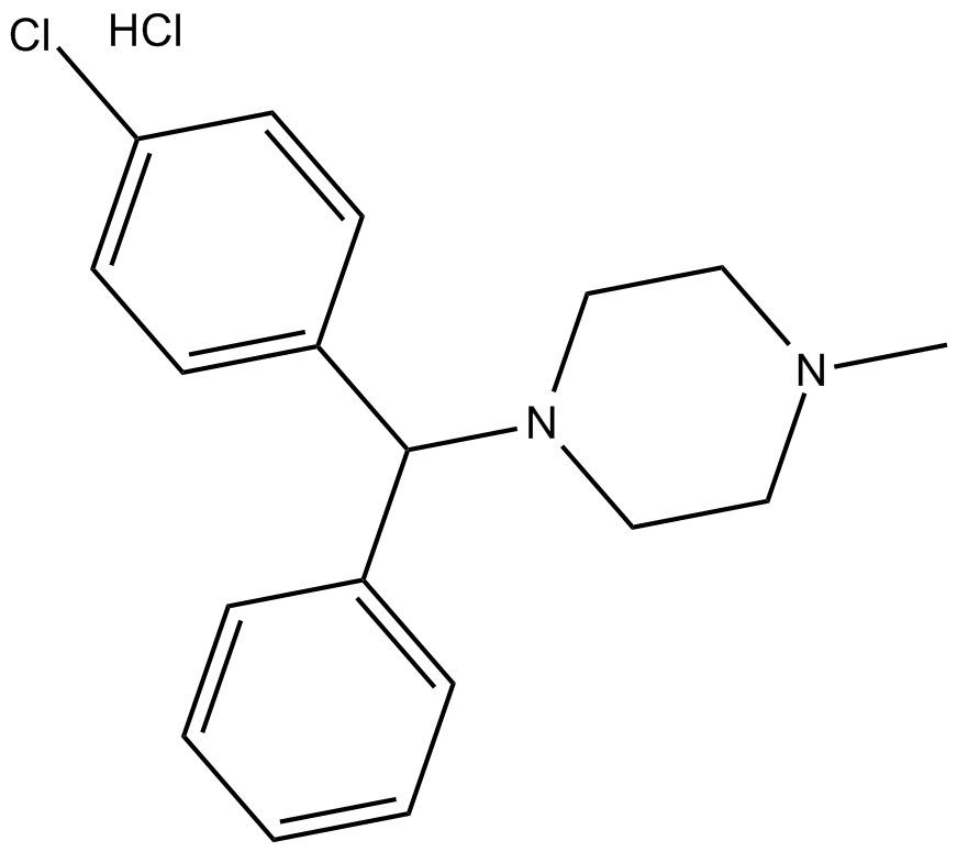 Chlorcyclizine (hydrochloride) 化学構造