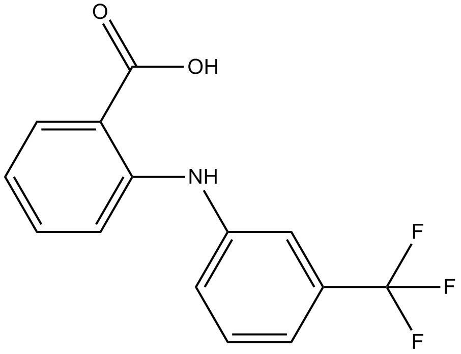 Flufenamic acid  Chemical Structure