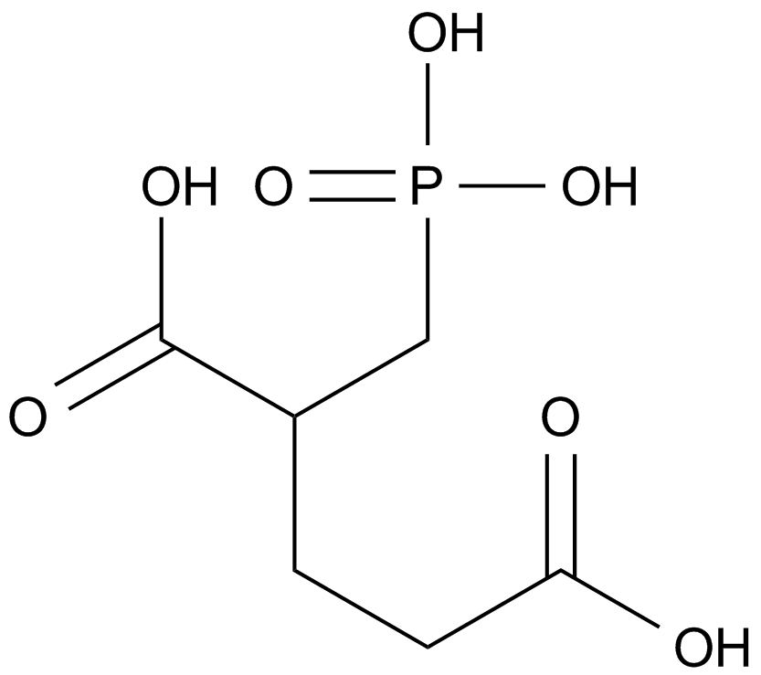 PMPA (NAALADase inhibitor) 化学構造