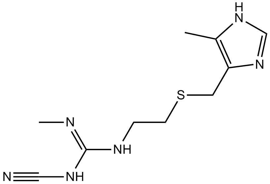 Cimetidine التركيب الكيميائي