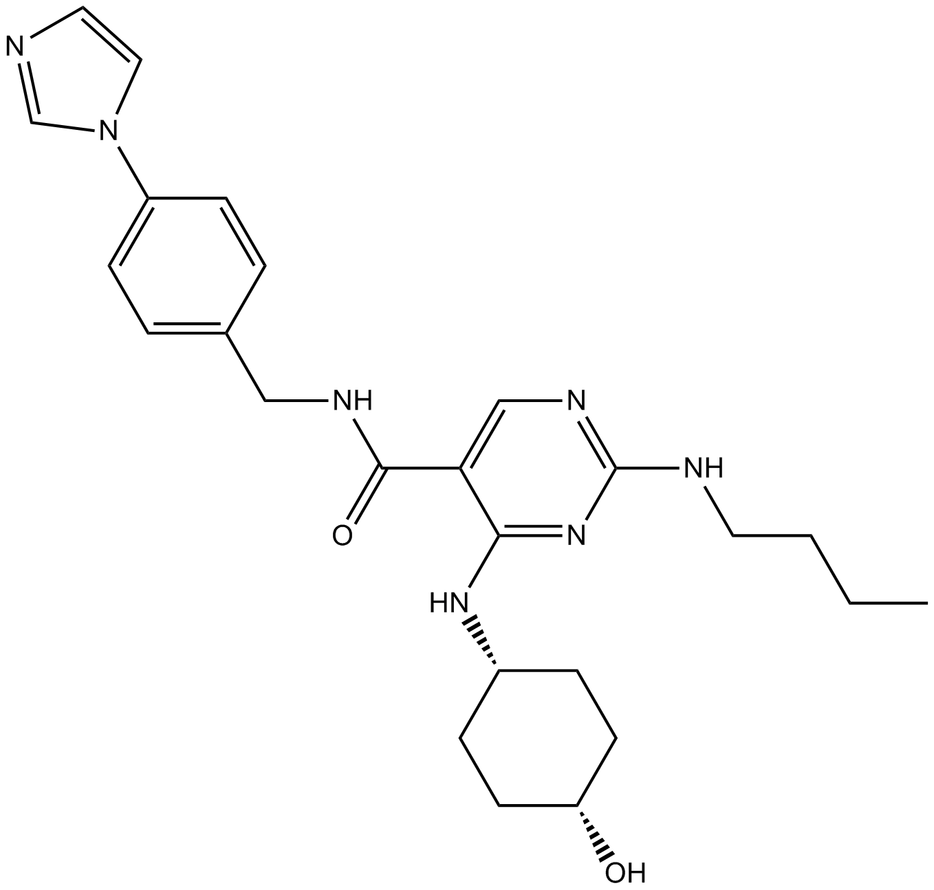 UNC2881 Chemische Struktur