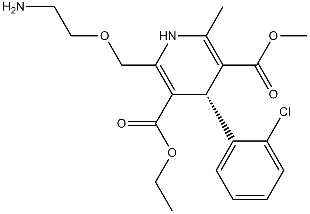 Amlodipine 化学構造