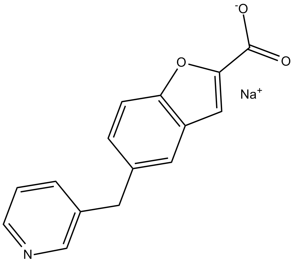 Furegrelate (sodium salt) Chemische Struktur