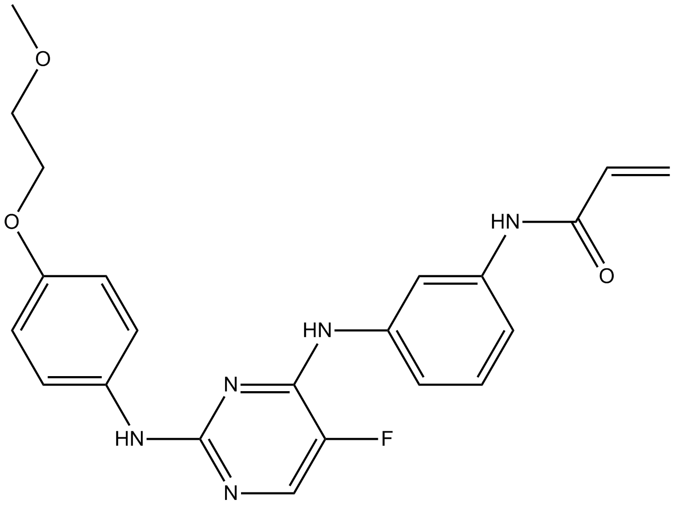 AVL-292  Chemical Structure