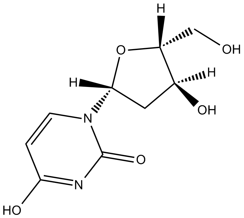 2-Deoxyuridine Chemische Struktur