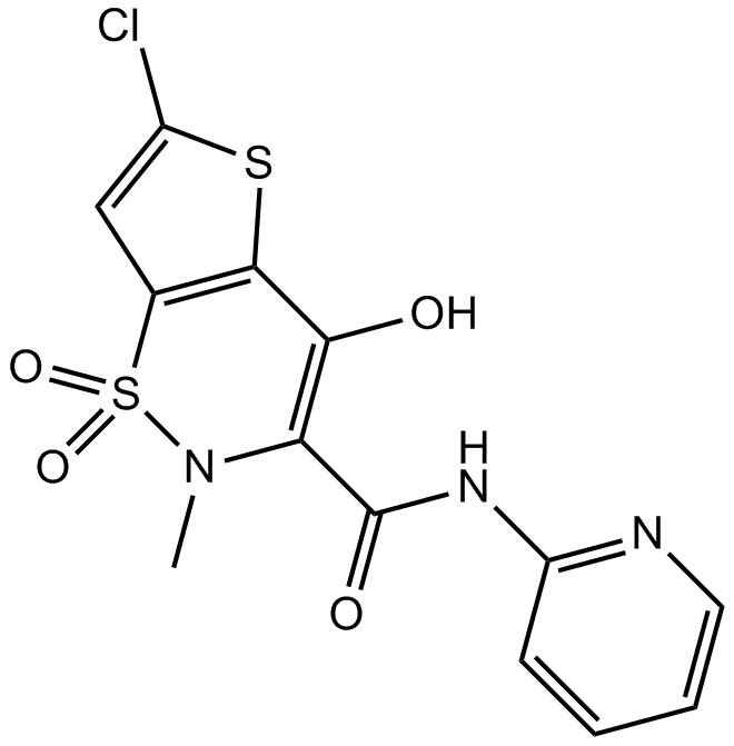 Lornoxicam  Chemical Structure