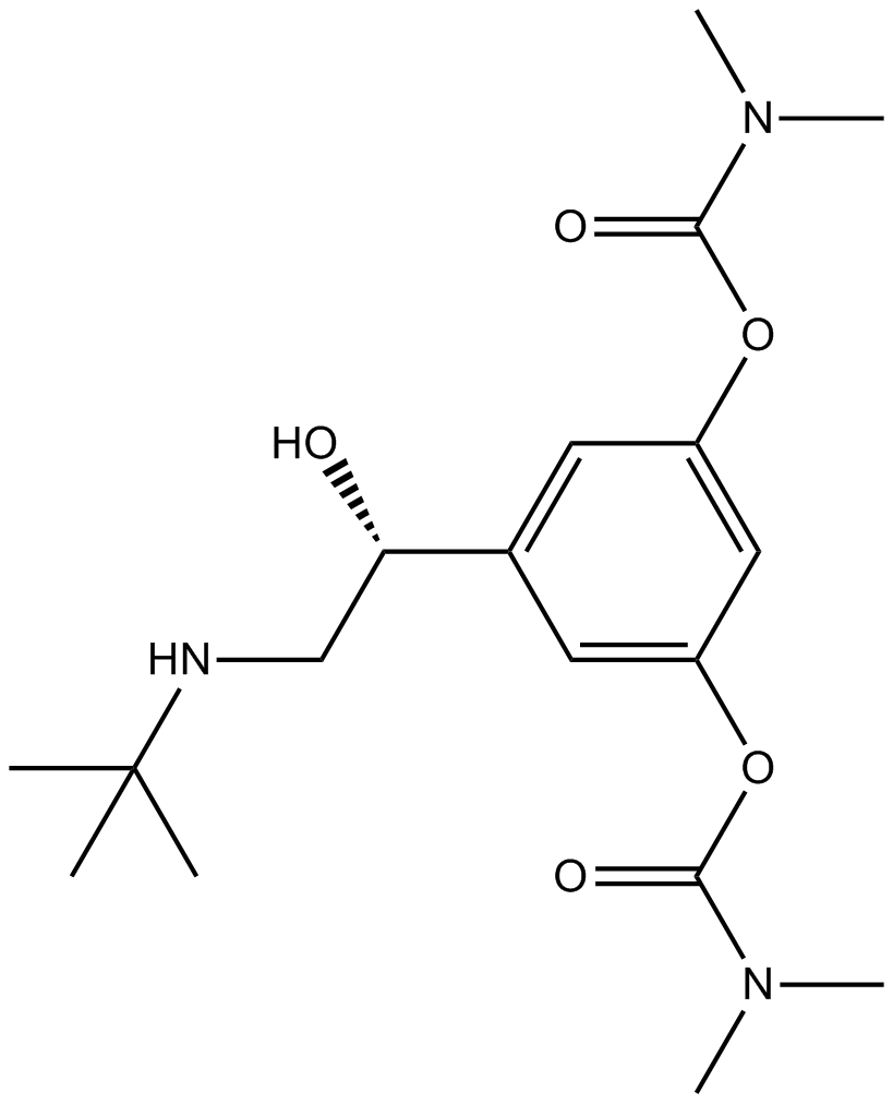 Bambuterol التركيب الكيميائي