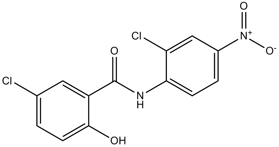 Niclosamide  Chemical Structure