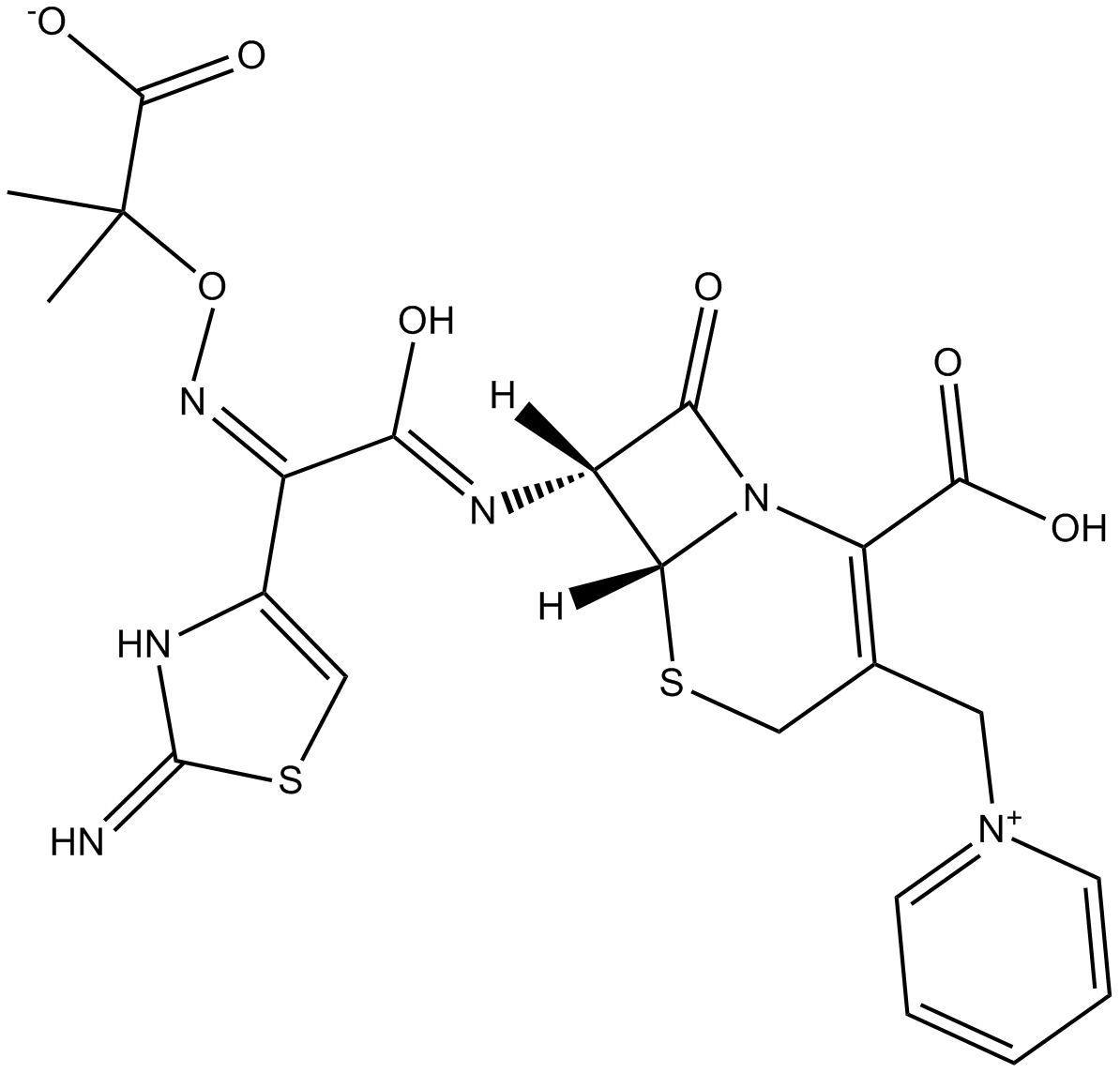 Ceftazidime  Chemical Structure