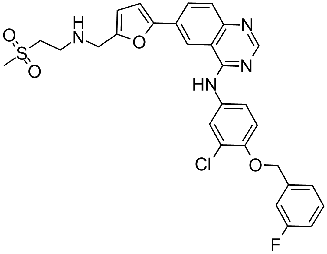 Lapatinib  Chemical Structure