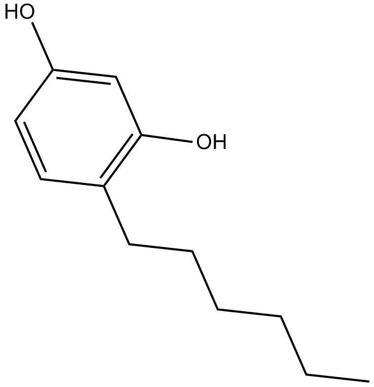 Hexylresorcinol التركيب الكيميائي
