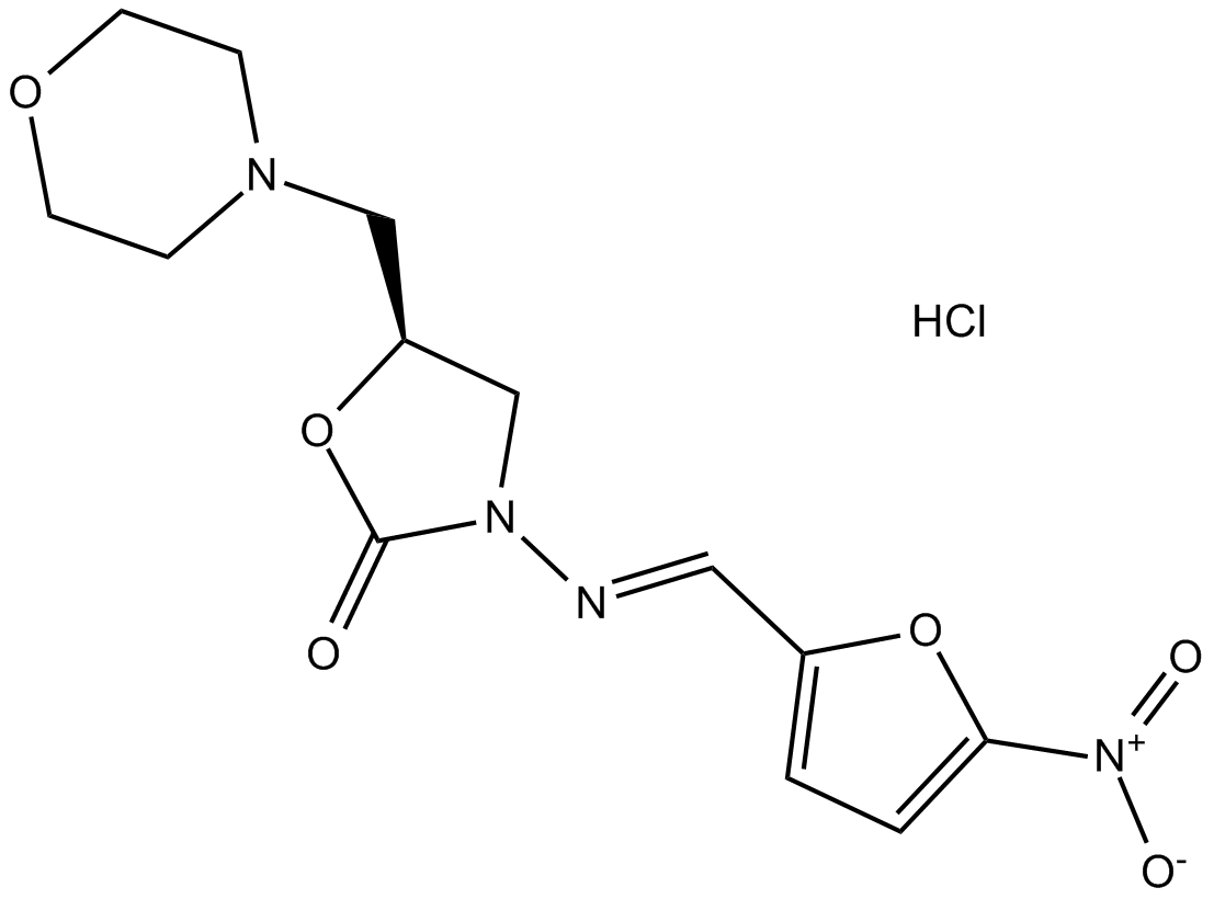 Furaltadone HCl 化学構造