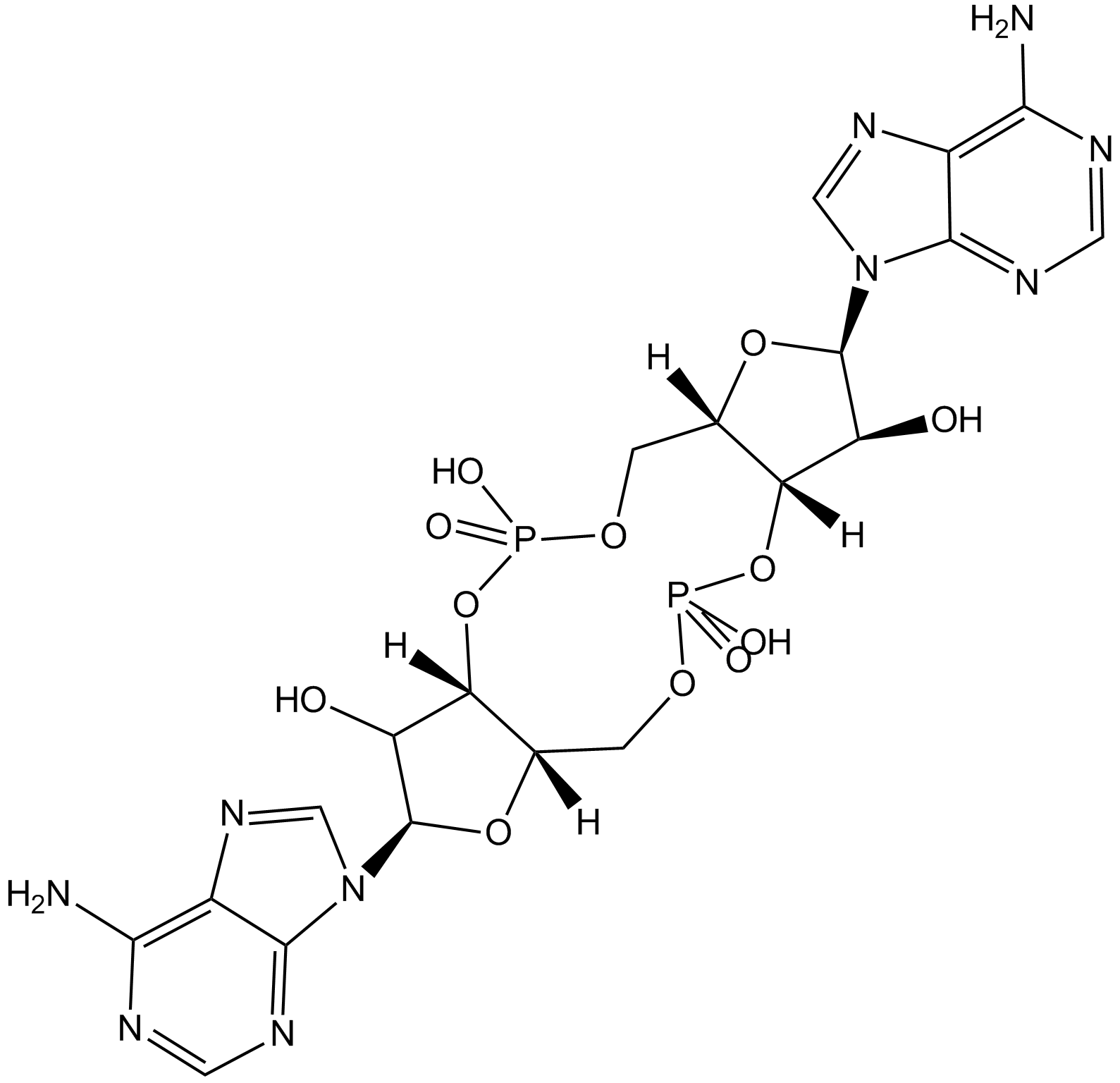 c-di-AMP  Chemical Structure