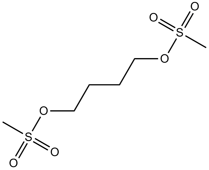 Busulfan  Chemical Structure