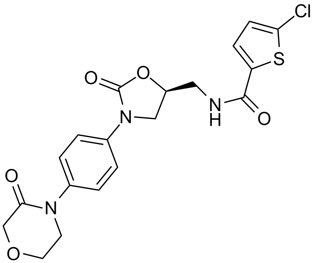 Rivaroxaban  Chemical Structure