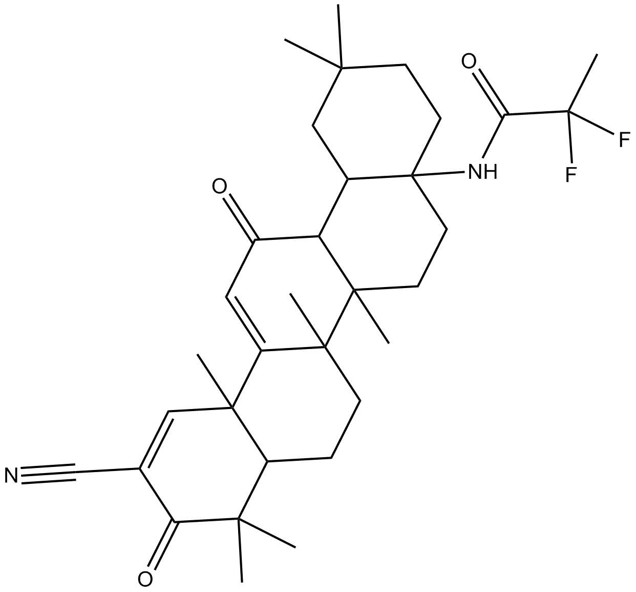 Omaveloxolone (RTA-408)  Chemical Structure