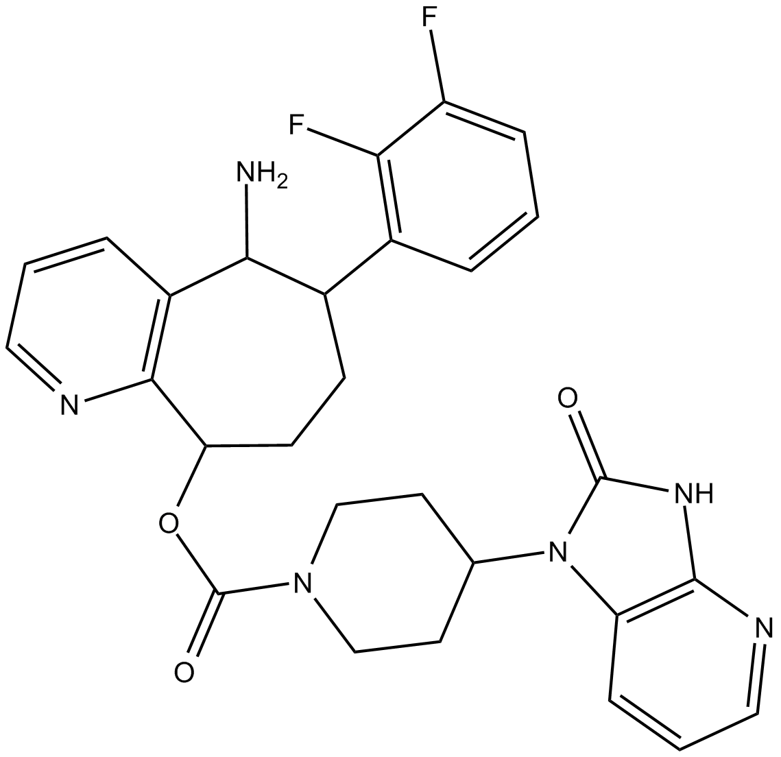 BMS-927711 化学構造