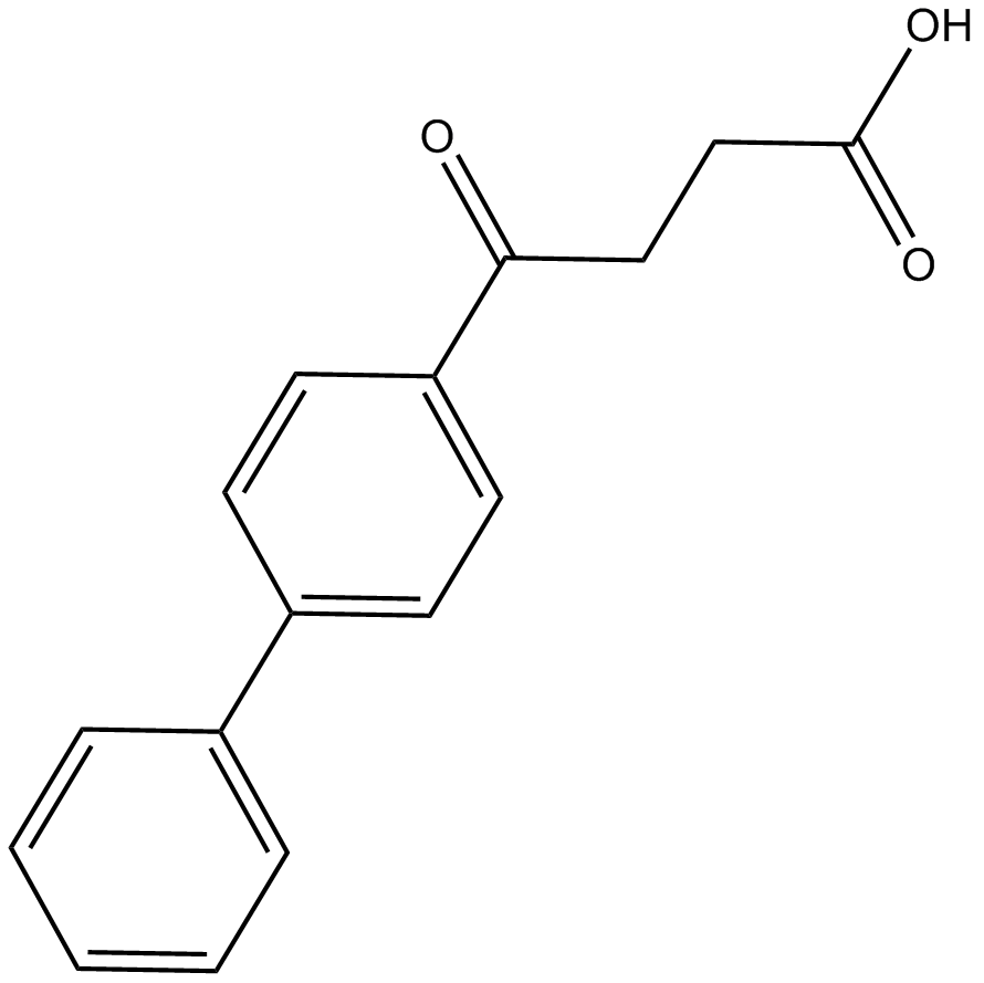 Fenbufen 化学構造