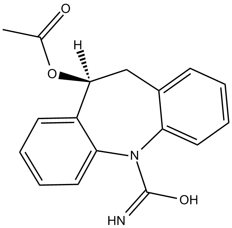 Eslicarbazepine acetate  Chemical Structure