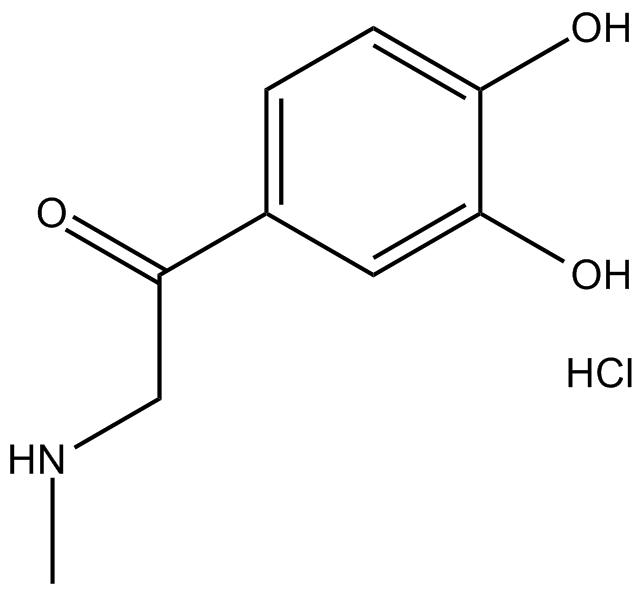 Adrenalone HCl  Chemical Structure