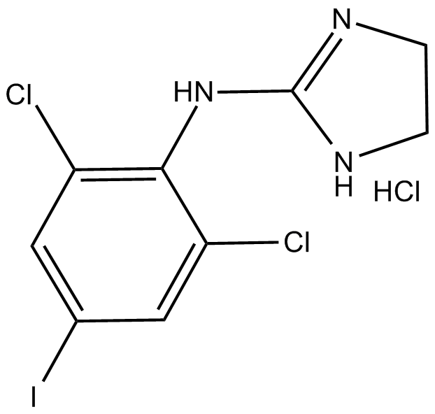 p-iodo-Clonidine (hydrochloride) التركيب الكيميائي